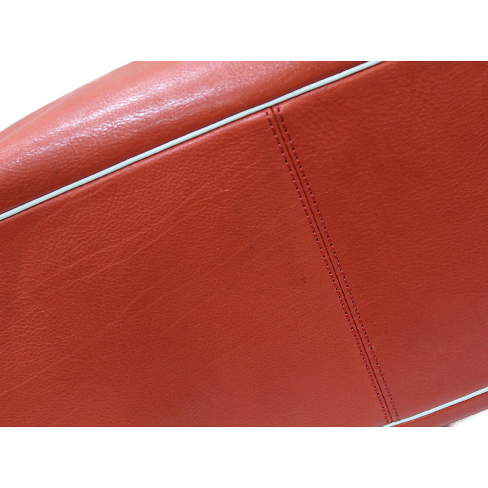 Celine Boogie Bag Red Leather Handbag - Picture 5 of 7